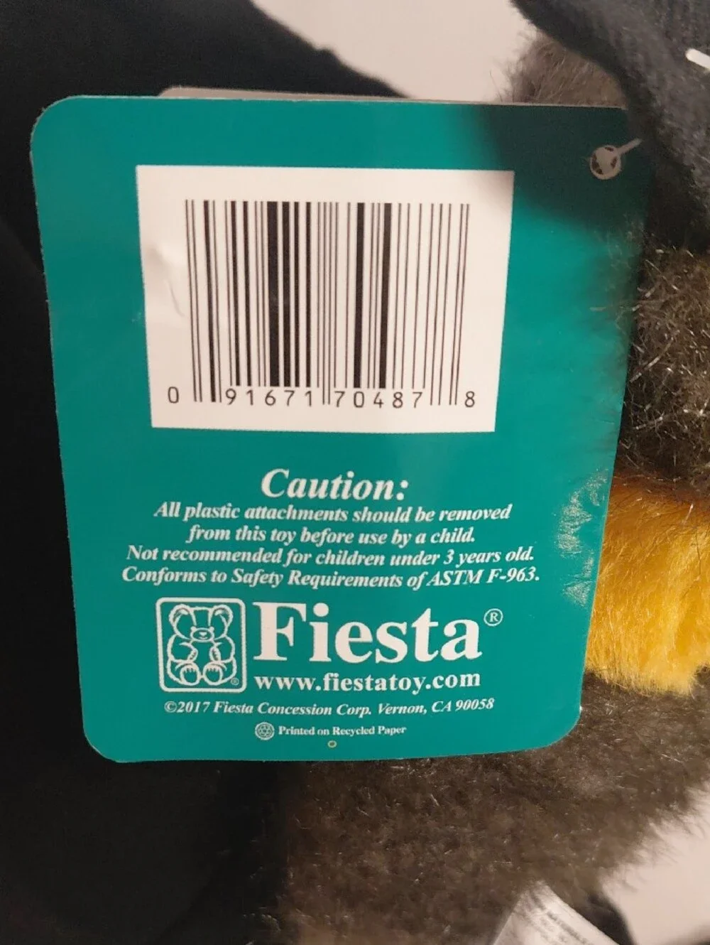 Fiesta soft plush